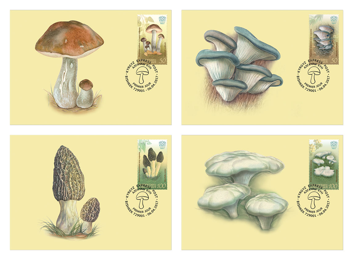 K013-16. Edible Mushrooms of Kyrgyzstan
