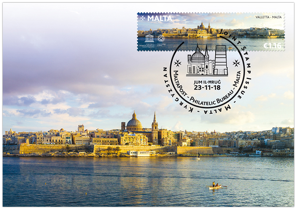 K033X. City of Valetta. Maximum card of Malta